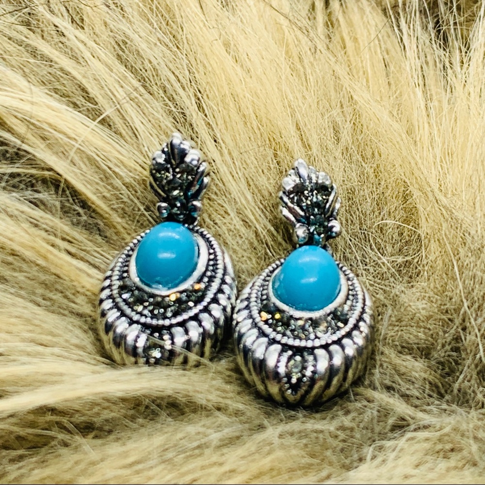 🌺Bohomein Flower Water Drop ethnic style Earrings - Picture 2 of 7